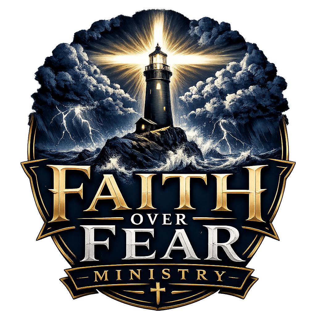 Faith over fear Ministry logo